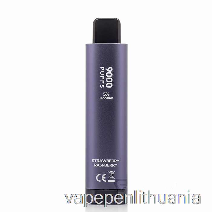 Hqd Cuvie Plus 2.0 9000 Vienkartinis Braškių Aviečių Vape Skystis